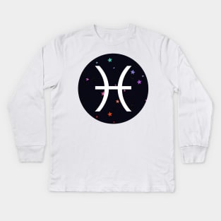 Pisces Kids Long Sleeve T-Shirt